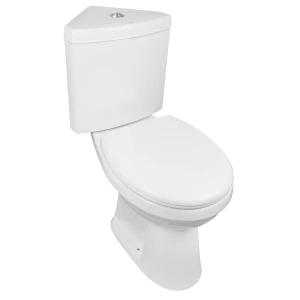 Унитаз-компакт Creo Ceramique Project угловой PR1002S+PR1003D+PR1001S